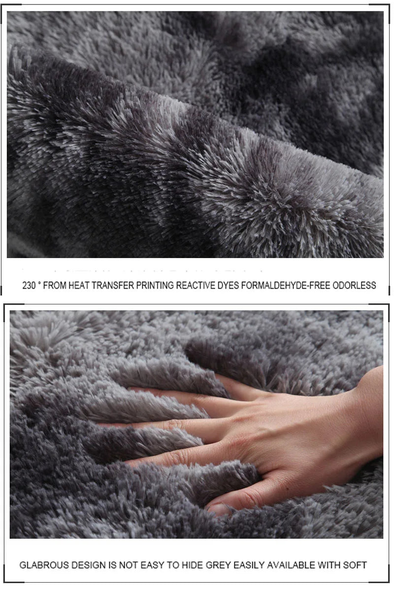 Fluffy Children Bedroom Carpet