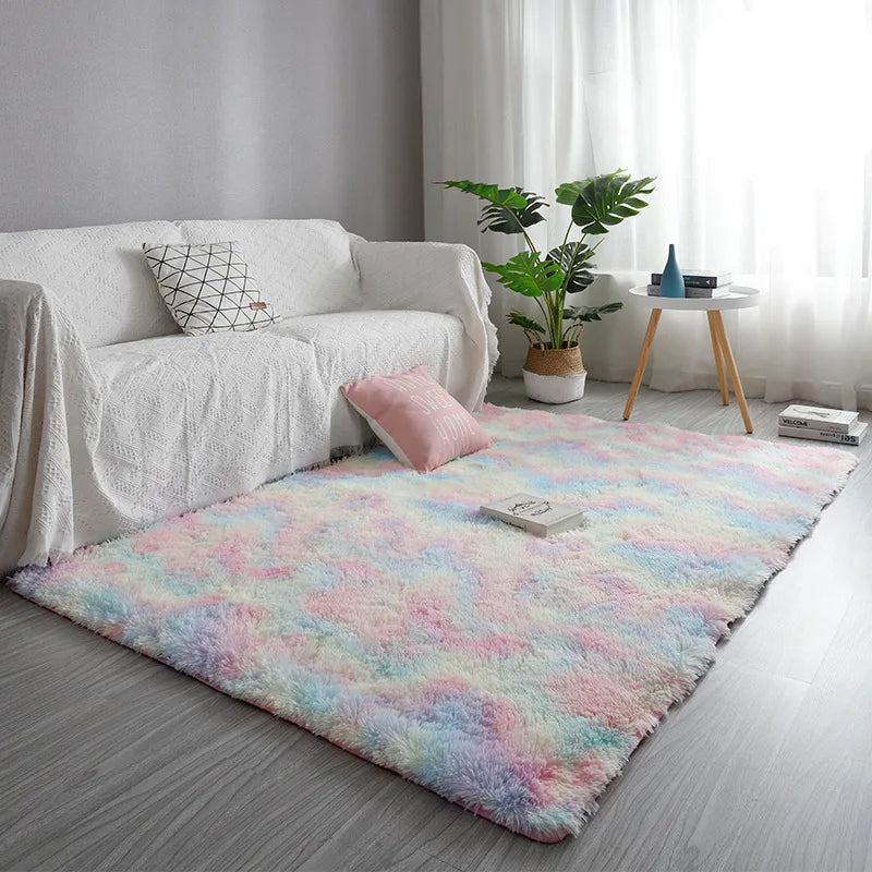 Fluffy Children Bedroom Carpet