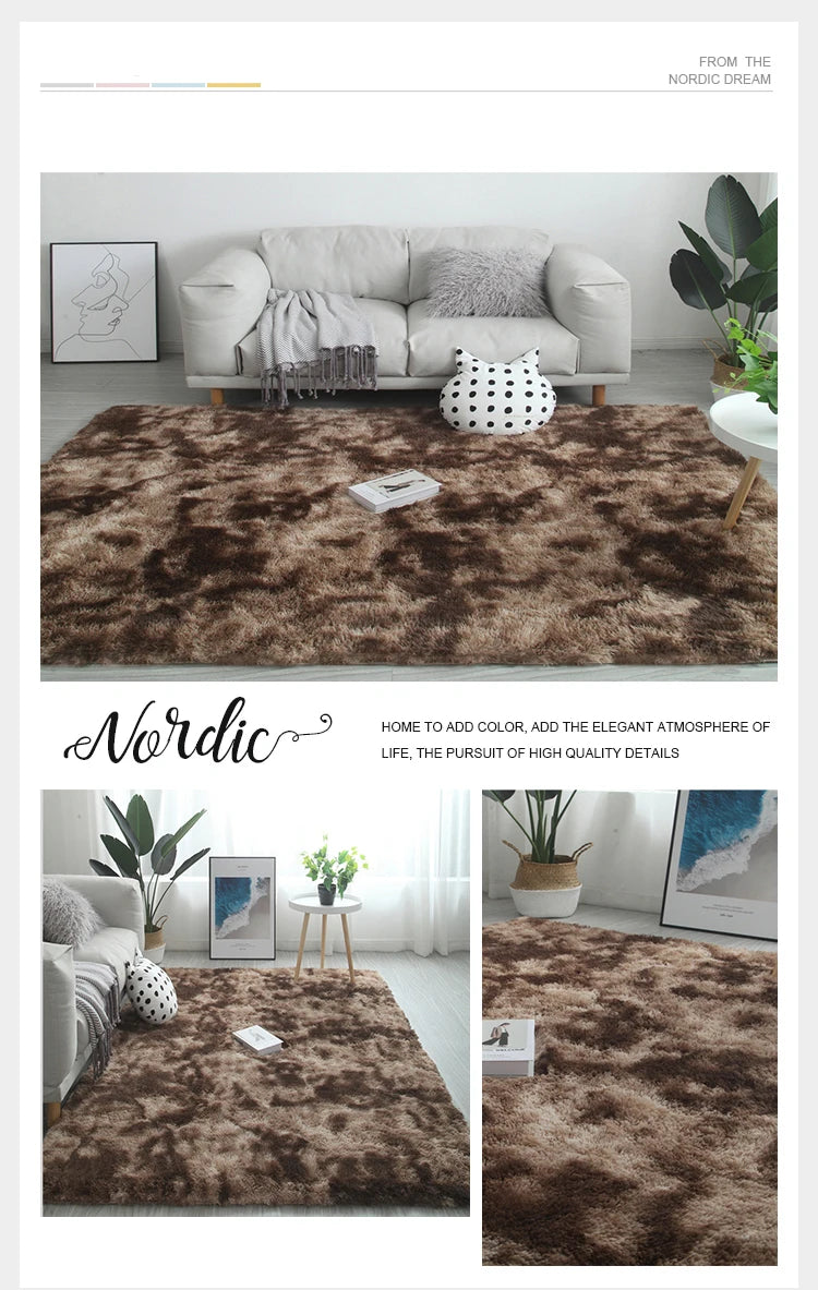 Fluffy Children Bedroom Carpet