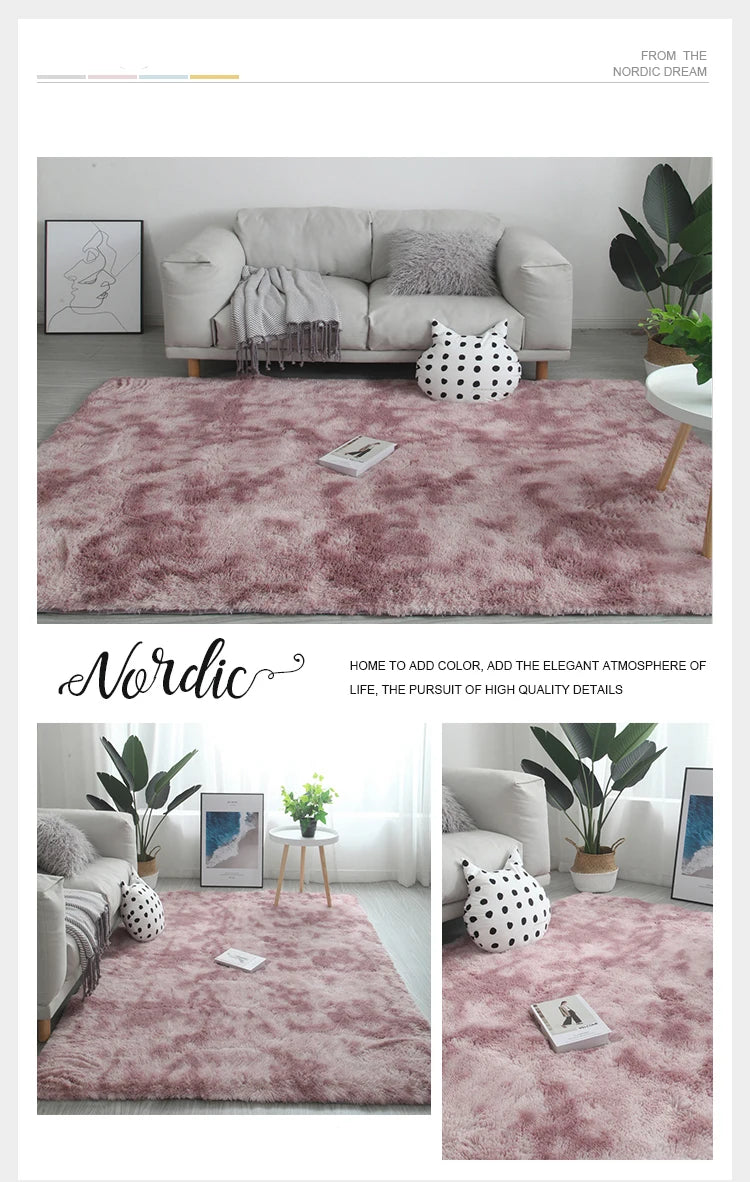 Fluffy Children Bedroom Carpet