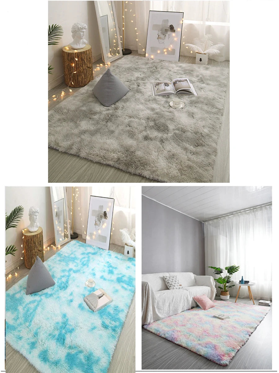 Fluffy Children Bedroom Carpet