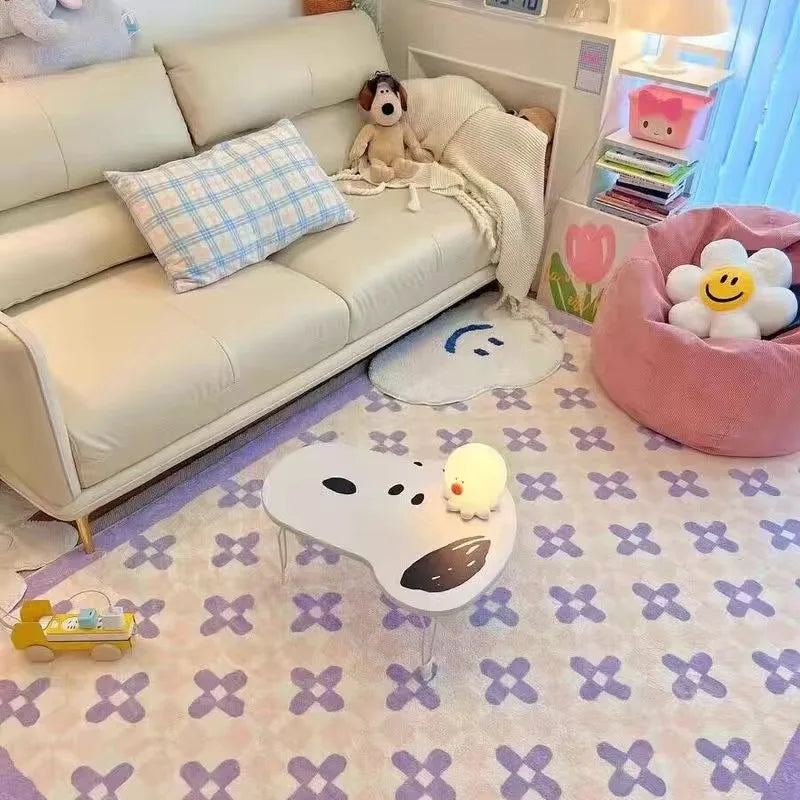 Pink Cashmere Plush Rug