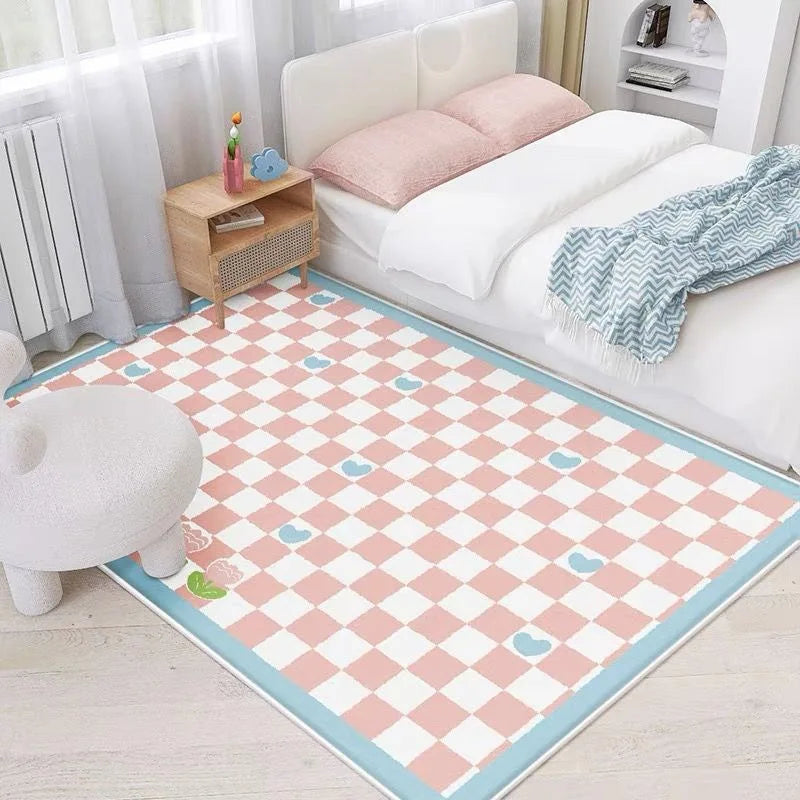 Pink Cashmere Plush Rug
