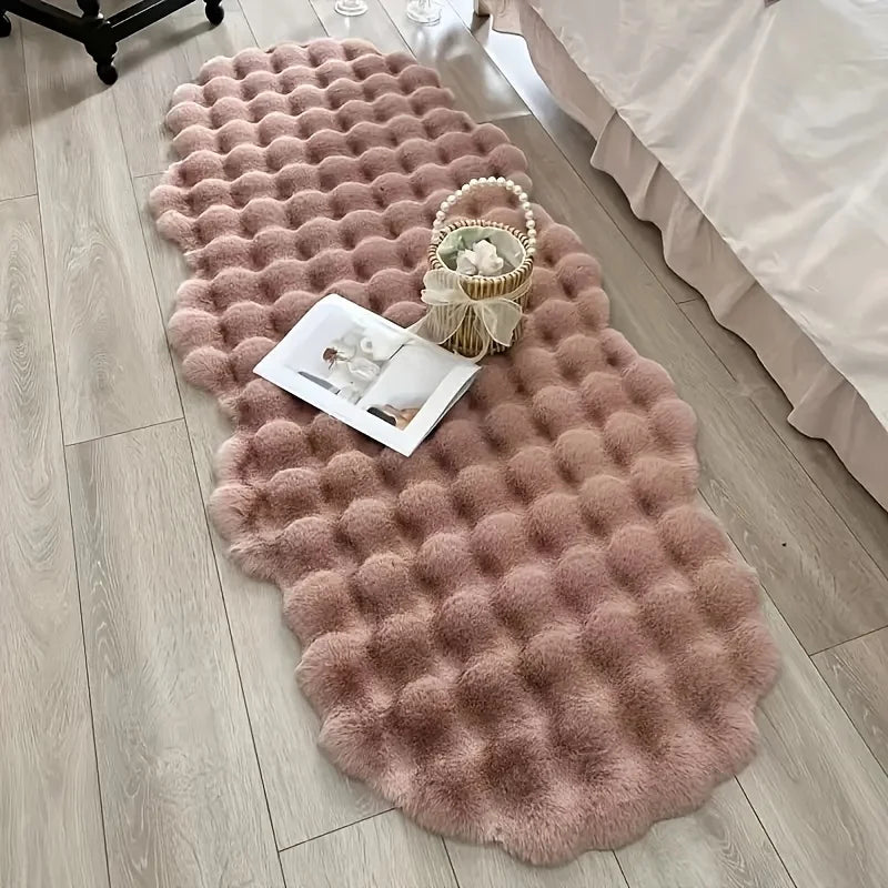 Plush White Bedroom Carpet