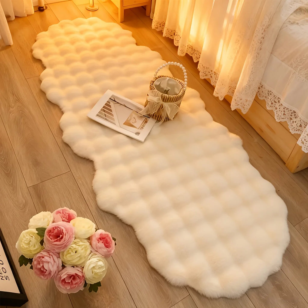 Plush White Bedroom Carpet