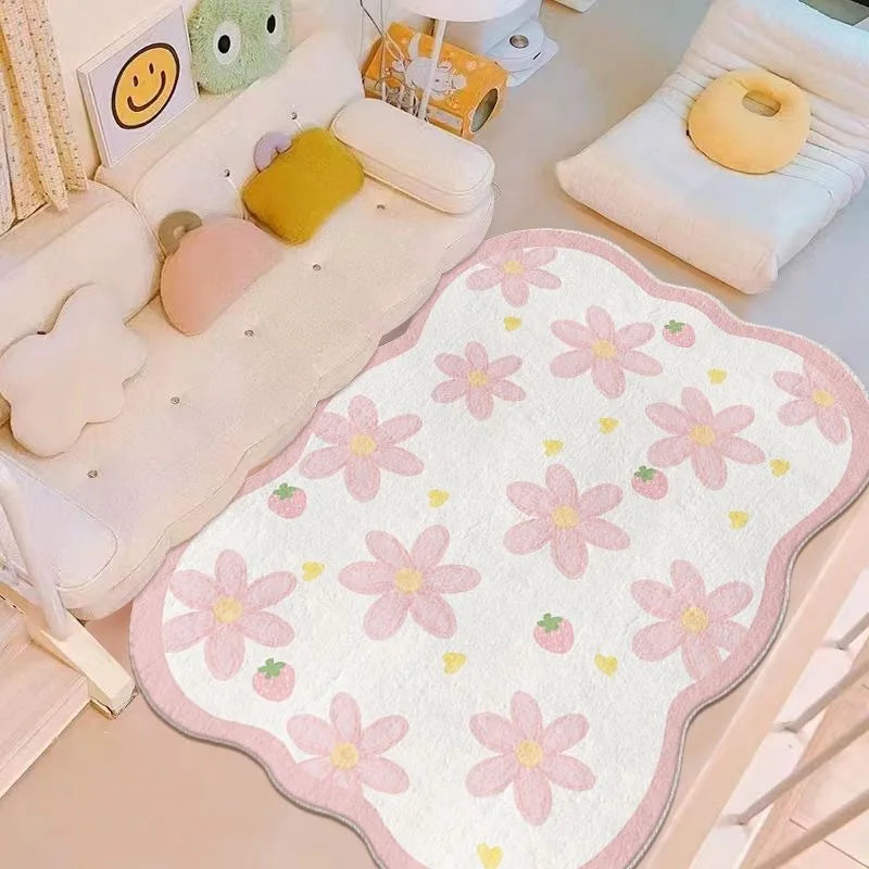 Pink Cashmere Plush Rug
