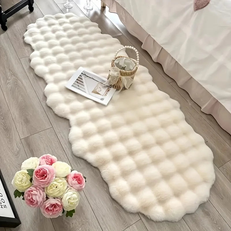 Plush White Bedroom Carpet